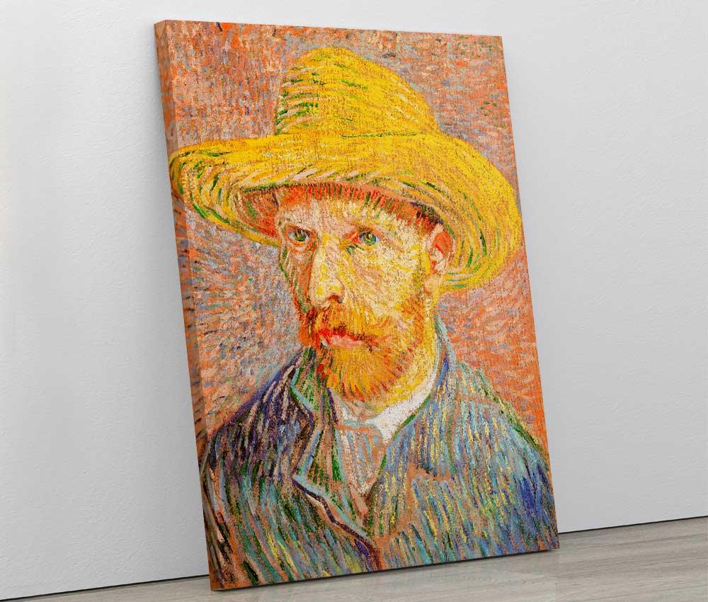 Vincent Van Gogh - Self-Portrait with a Straw Hat - www.xtraromania.com