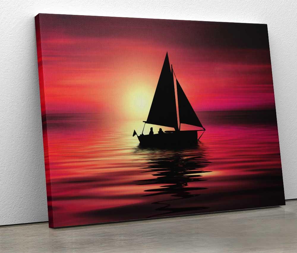 Tablou "Sunset Sail" - www.xtraromania.com