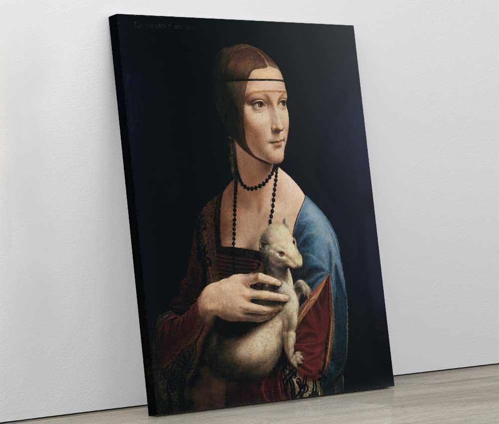 Leonardo da Vinci - Lady with an Ermine - www.xtraromania.com