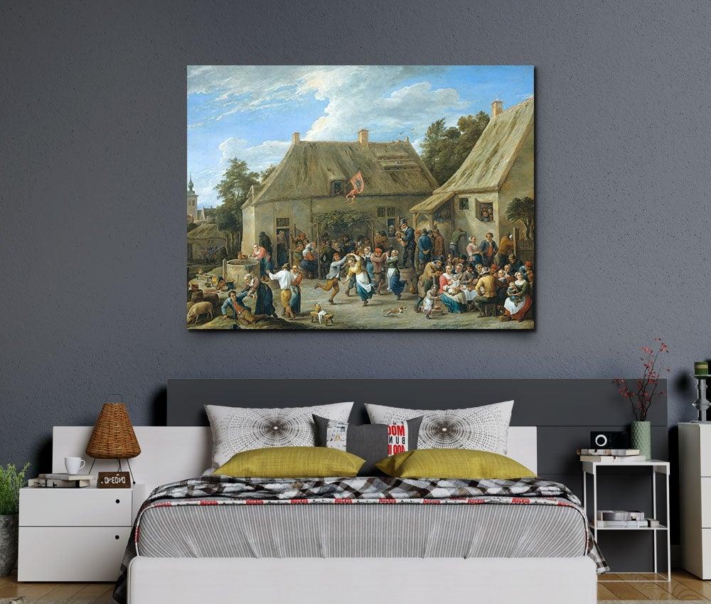 David Teniers - Peasant Kermis - www.xtraromania.com