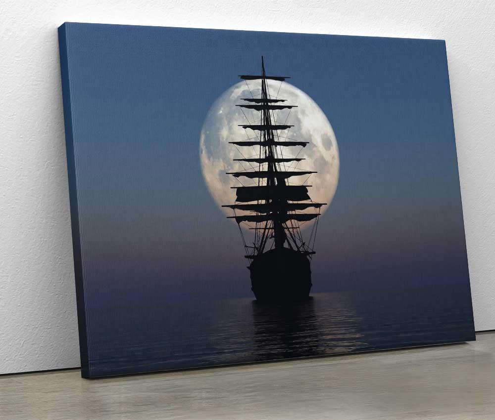 Tablou "Sailing to Moon" - www.xtraromania.com