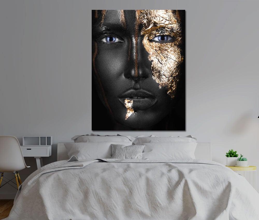 Tablou "Gold Mask" - www.xtraromania.com