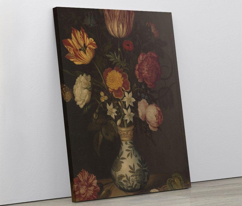 Ambrosius Bosschaert - Still Life with Flowers in a Wan-li Vase - www.xtraromania.com