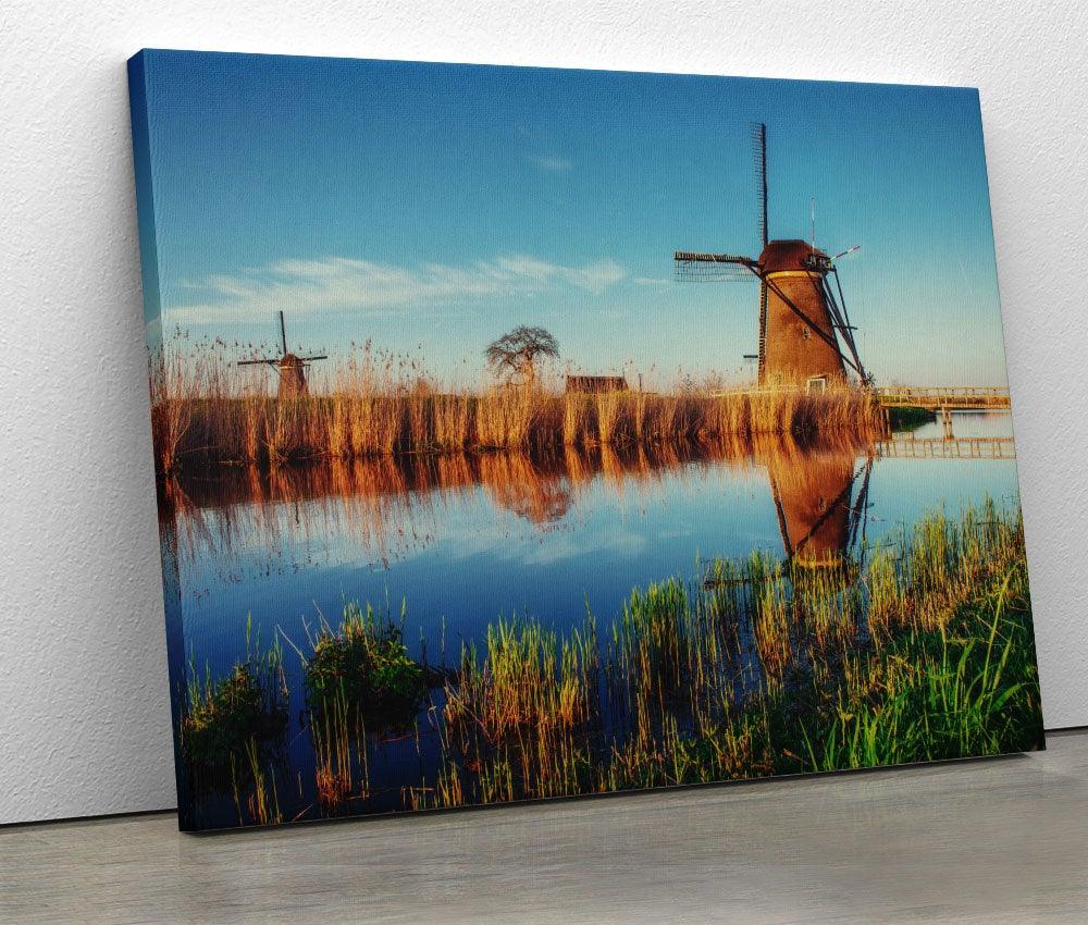 Tablou "Netherlands Windmills 2" - www.xtraromania.com