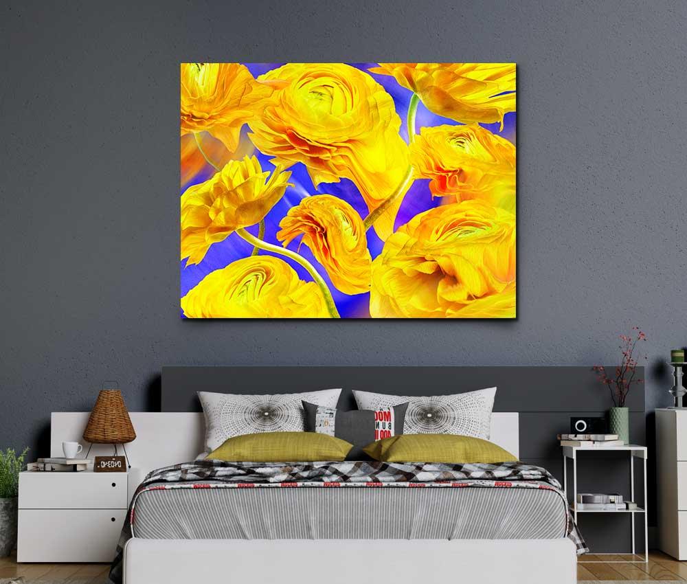 Tablou "Surreal Yellow Peony" - www.xtraromania.com