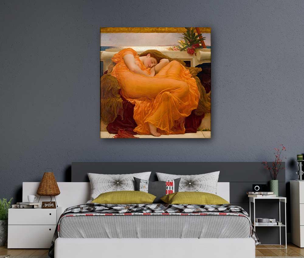 Sir Frederic Leighton - Flaming June - www.xtraromania.com