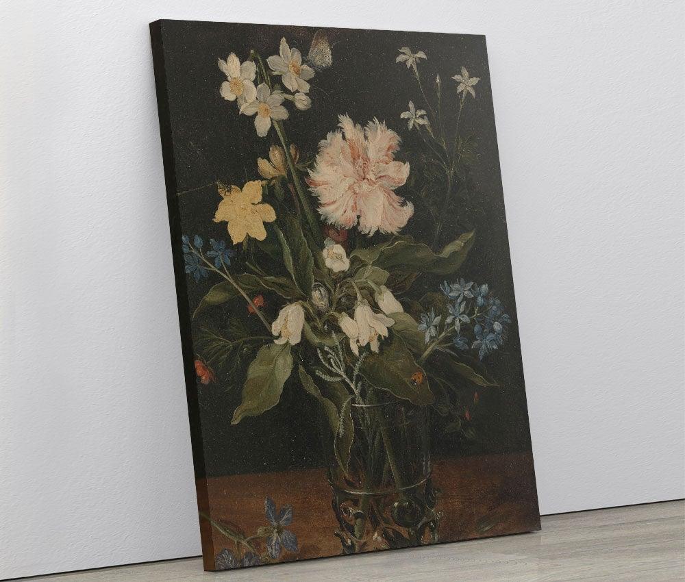 Jan Brueghel - Still Life with Flowers in a Glass - www.xtraromania.com