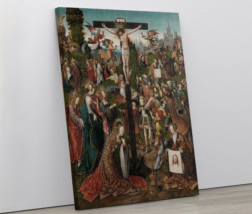 Jacob Cornelisz. van Oostsanen - The Crucifixion - www.xtraromania.com