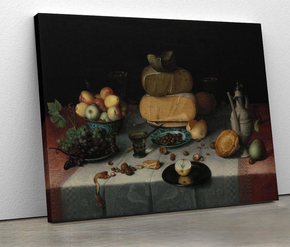 Floris Claesz - Still Life with Cheeses - www.xtraromania.com