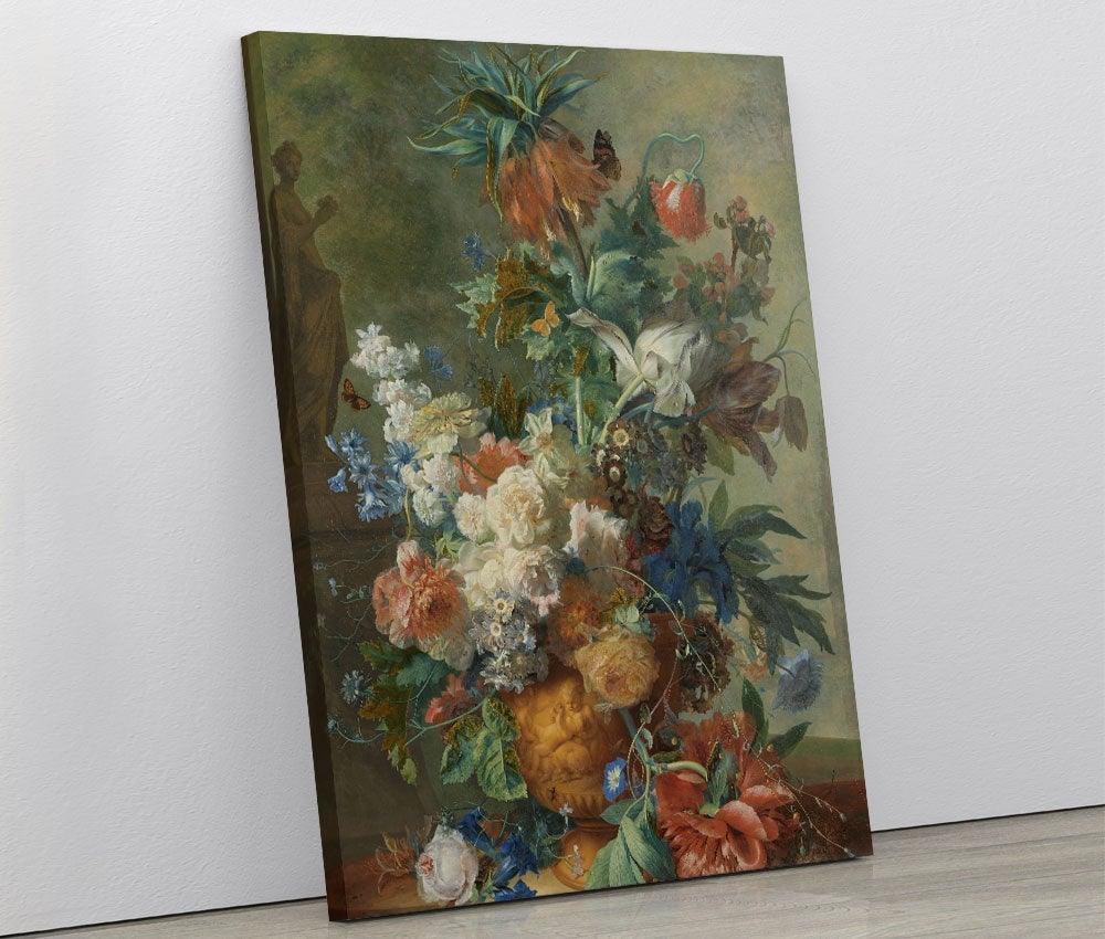 Jan van Huysum - Still Life with Flowers - www.xtraromania.com