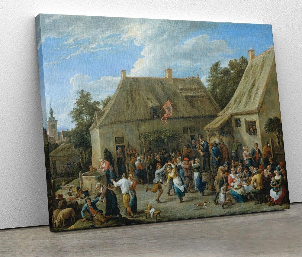 David Teniers - Peasant Kermis - www.xtraromania.com