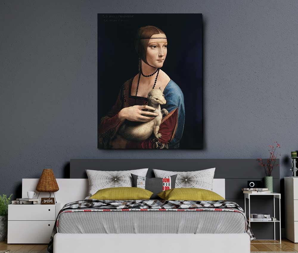 Leonardo da Vinci - Lady with an Ermine - www.xtraromania.com