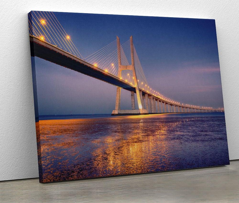 Tablou "Lisbon Vasco da Gama Bridge" - www.xtraromania.com