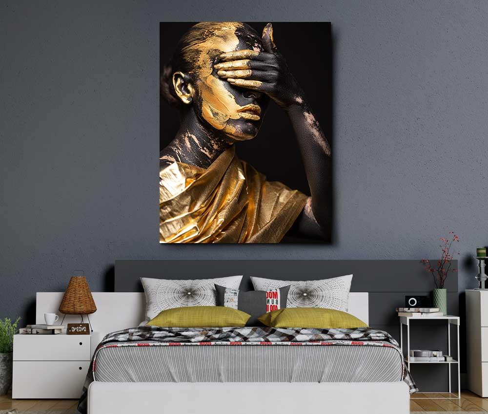 Tablou "Black and Gold 2" - www.xtraromania.com