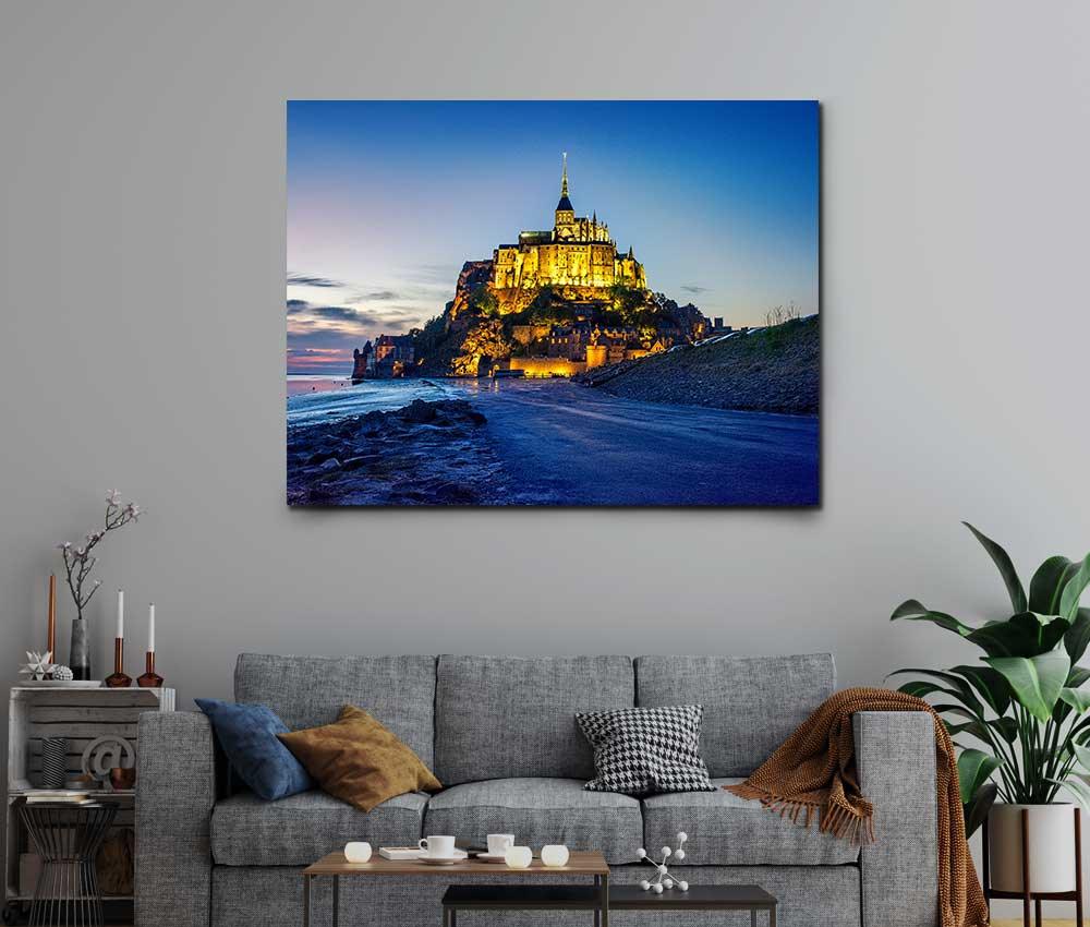 Tablou "Mont Saint-Michel France" - www.xtraromania.com