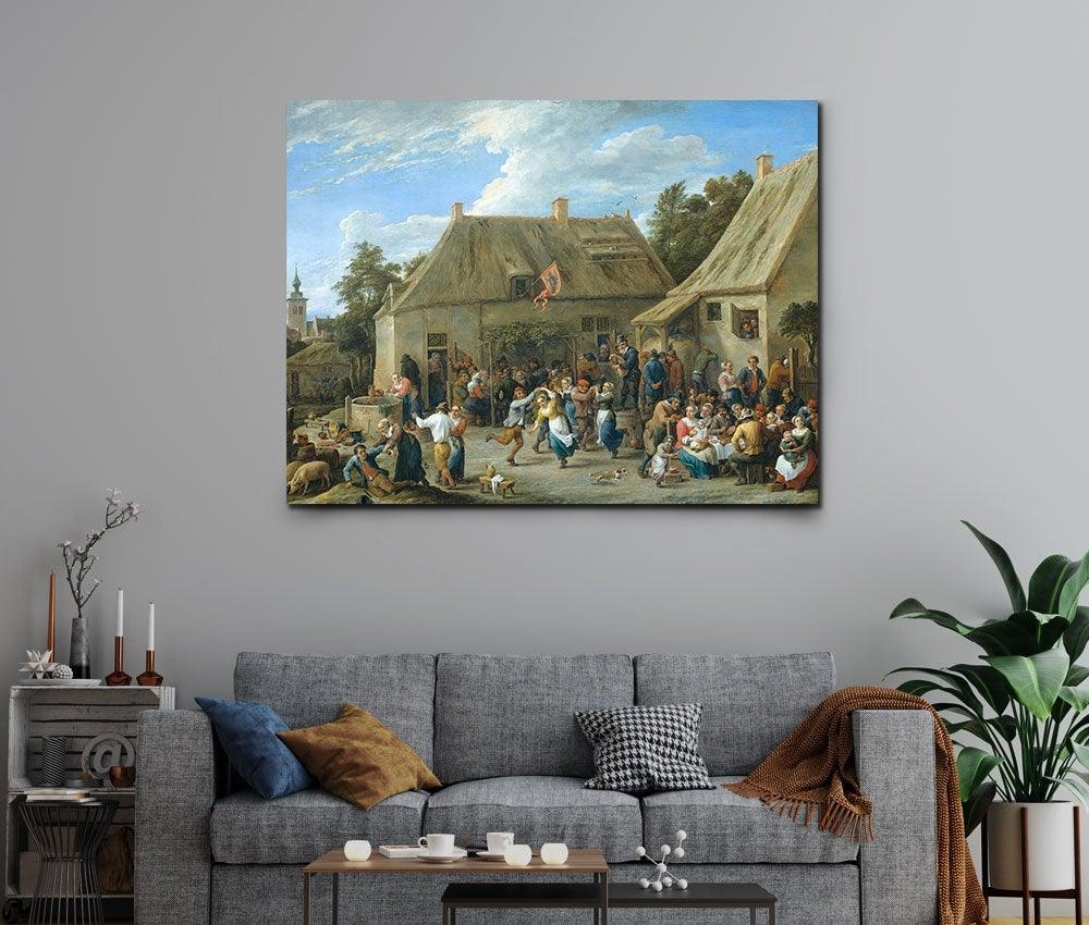 David Teniers - Peasant Kermis - www.xtraromania.com