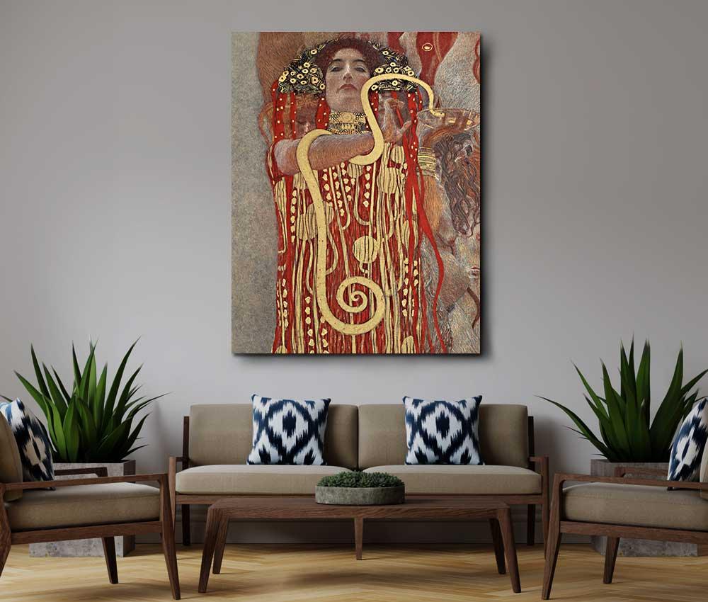 Gustav Klimt - Hygieia - www.xtraromania.com