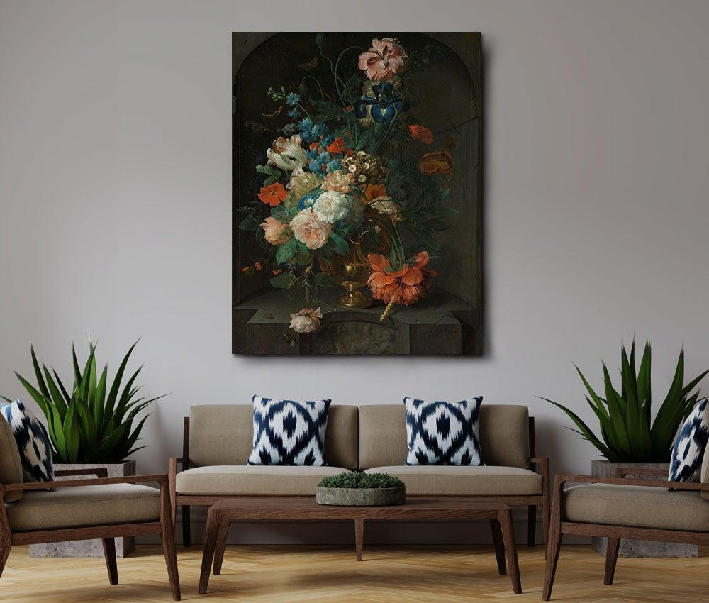 Coenraet Roepel - Still Life with Flowers - www.xtraromania.com