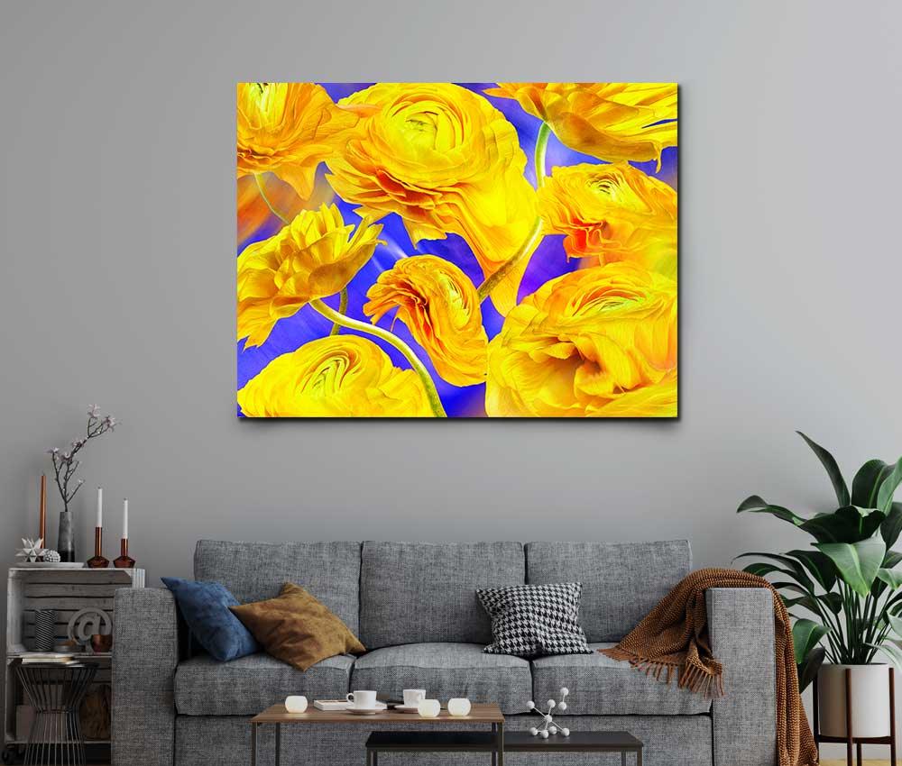 Tablou "Surreal Yellow Peony" - www.xtraromania.com