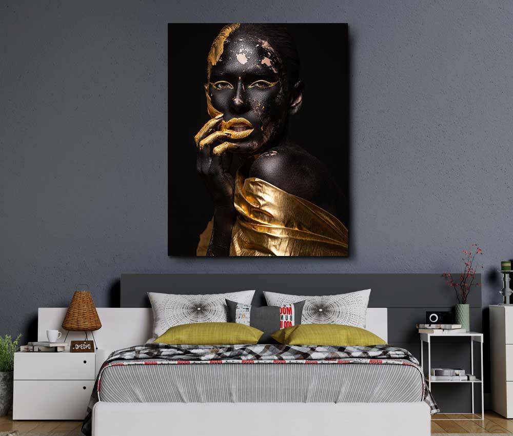 Tablou "Black and Gold" - www.xtraromania.com