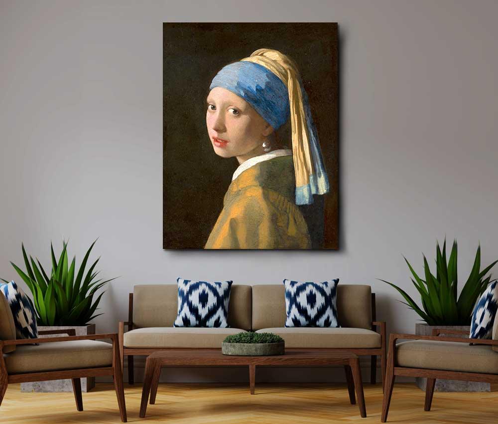 Johannes Vermeer - Girl with a Pearl Earring - www.xtraromania.com