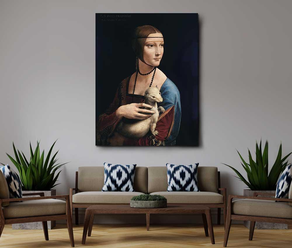 Leonardo da Vinci - Lady with an Ermine - www.xtraromania.com