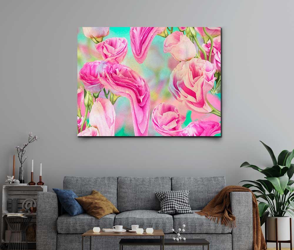 Tablou "Surreal Pink Roses" - www.xtraromania.com