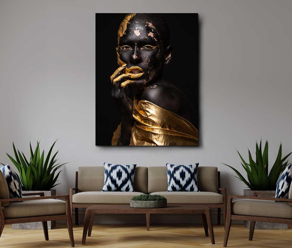 Tablou "Black and Gold" - www.xtraromania.com